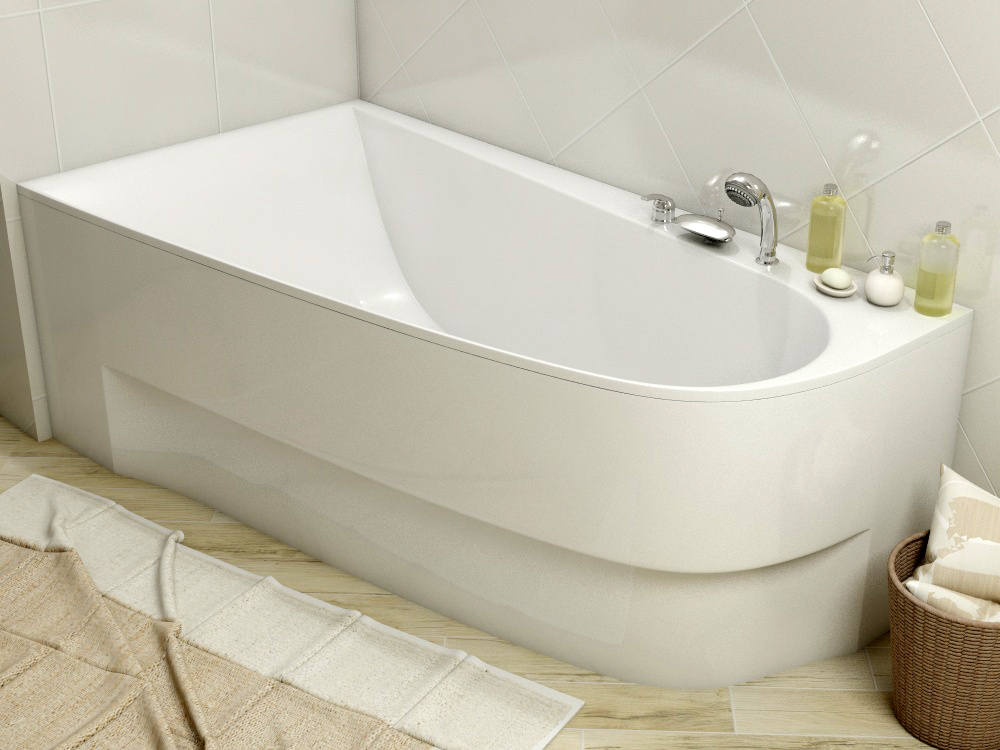 Ванна акриловая Vayer Boomerang 180x100 L левая