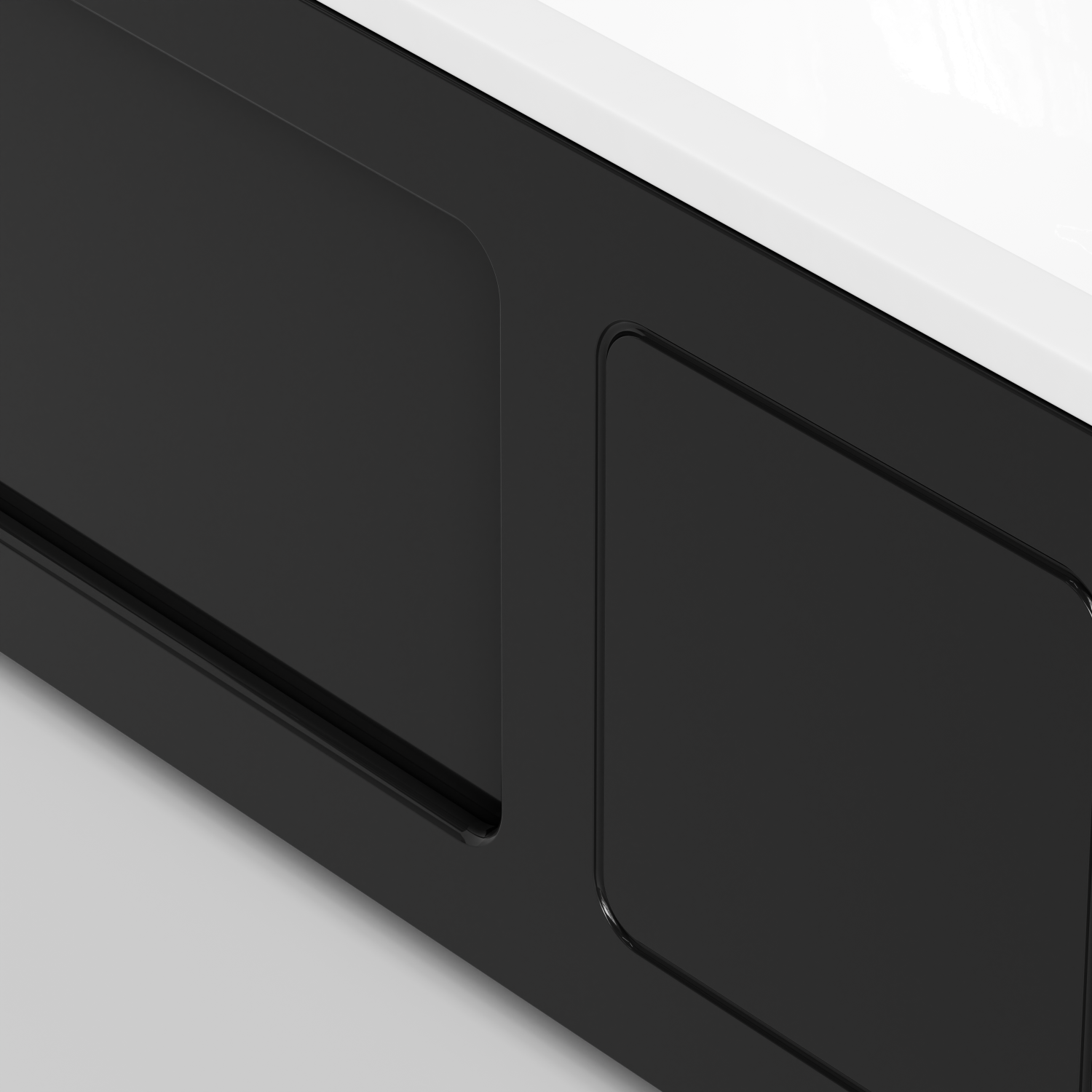 Экран под ванну Vod-ok Хит 170 раздвижной Черный глянец