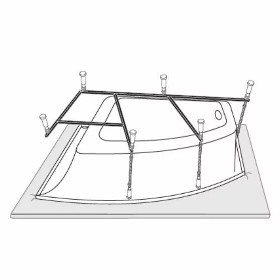 Каркас для ванны Vagnerplast Avona 150х90 левый