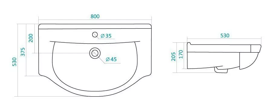 Мебель для ванной Stella Polar Фантазия 80 комплект, напольный, белый глянец