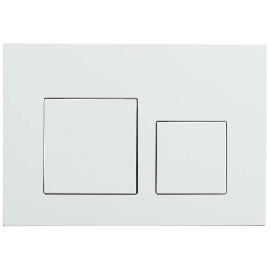 Кнопка смыва Veconi FLUSH V4, FLV4-W, 240х162х10, пластик, белый глянец