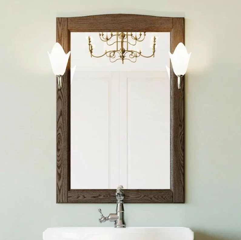 Зеркало ValenHouse Эллина 65 свет, кальяри, хром