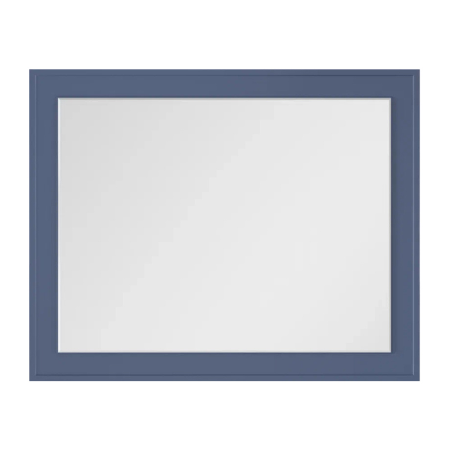 Зеркало с подсветкой La Fenice Cubo Blue Grigio 100х80, синее