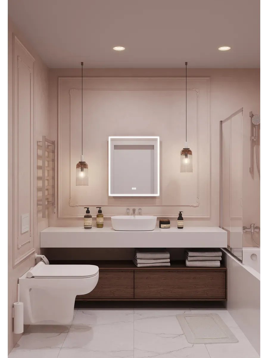 Унитаз подвесной безободковый Terminus Ното 550х350 белый