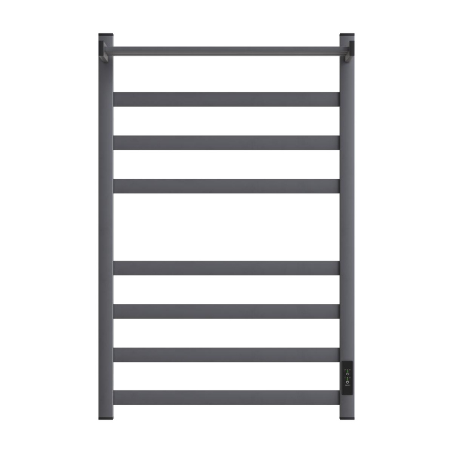 Полотенцесушитель электрический APEXTERMO Terra TR01185GM 800x500 с полкой, графит матовый