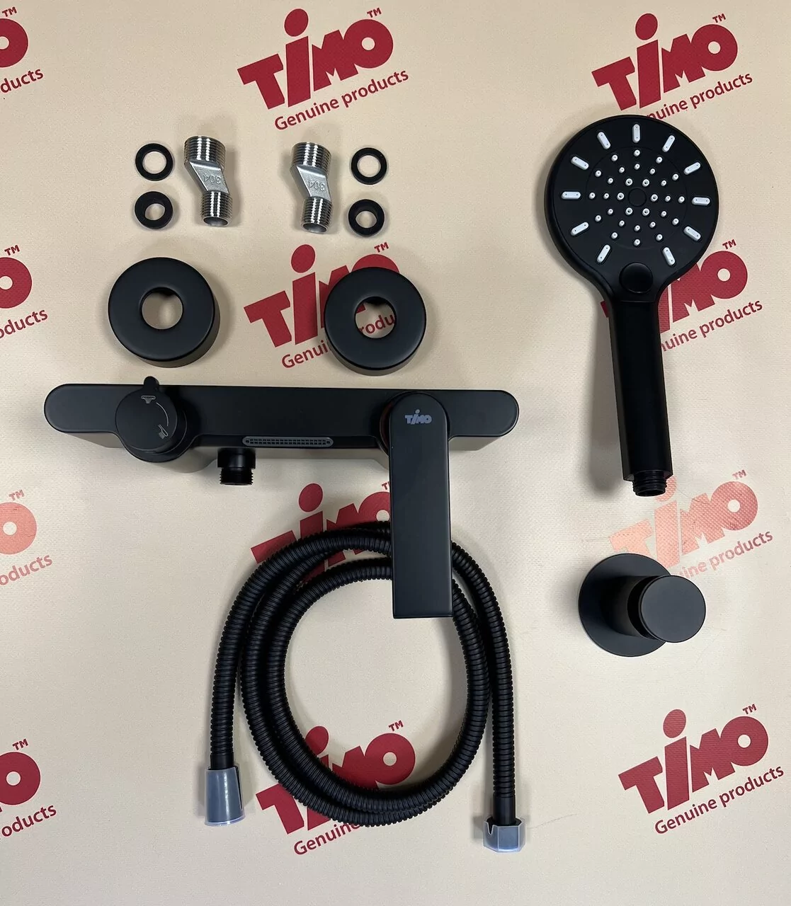 Смеситель для ванны Timo Anni 2714/03Y черный матовый