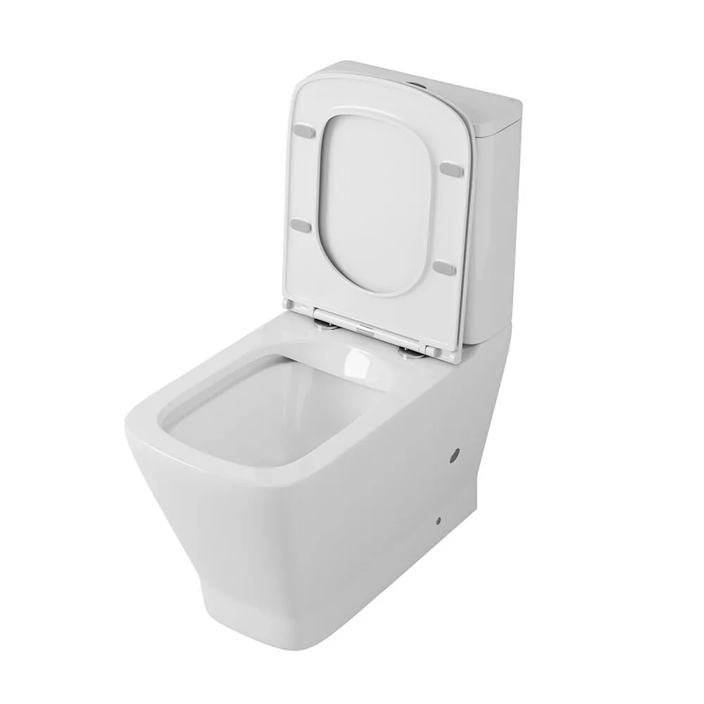 Унитаз Owl 1975 ИМOWLT200901 Gap Ruta-G напольный, компакт, с микролифтом, белый от магазина Vanna-Vanna.ru!