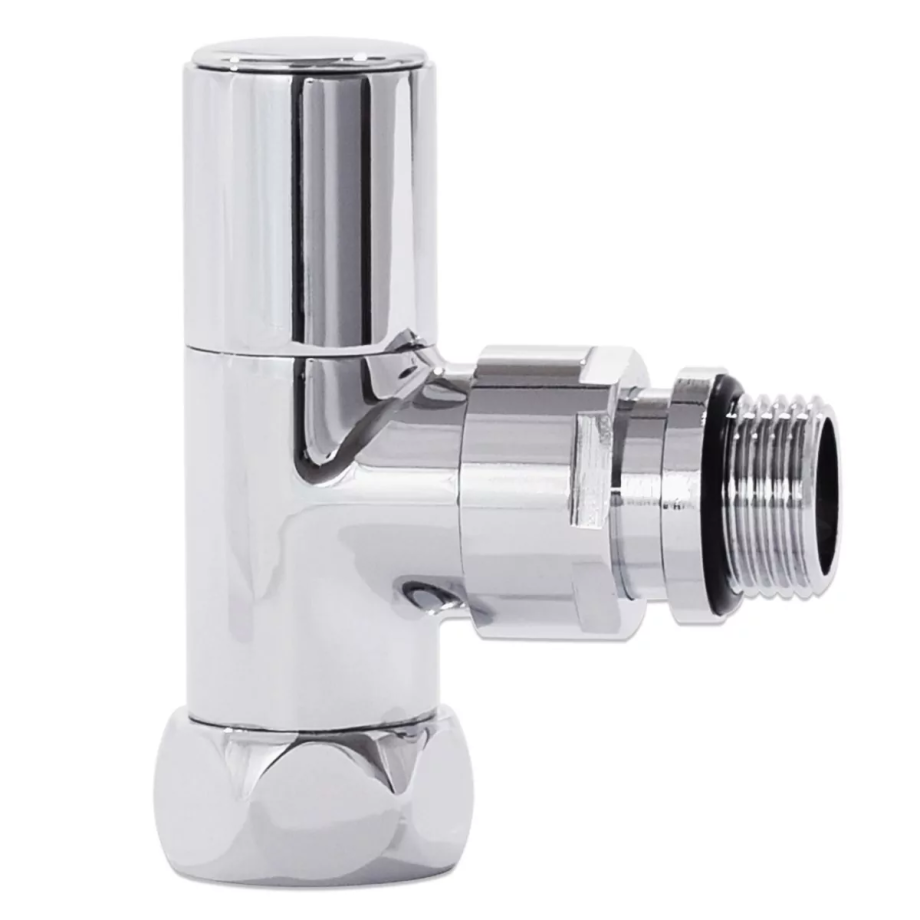 Вентиль запорный угловой Laris г/ш 3/4х1/2 хром ZZ-4701 2 шт.