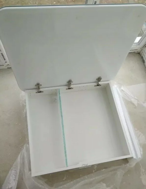 Зеркало-шкаф Alavann Lana Plus 55 свет, сенсор, белый