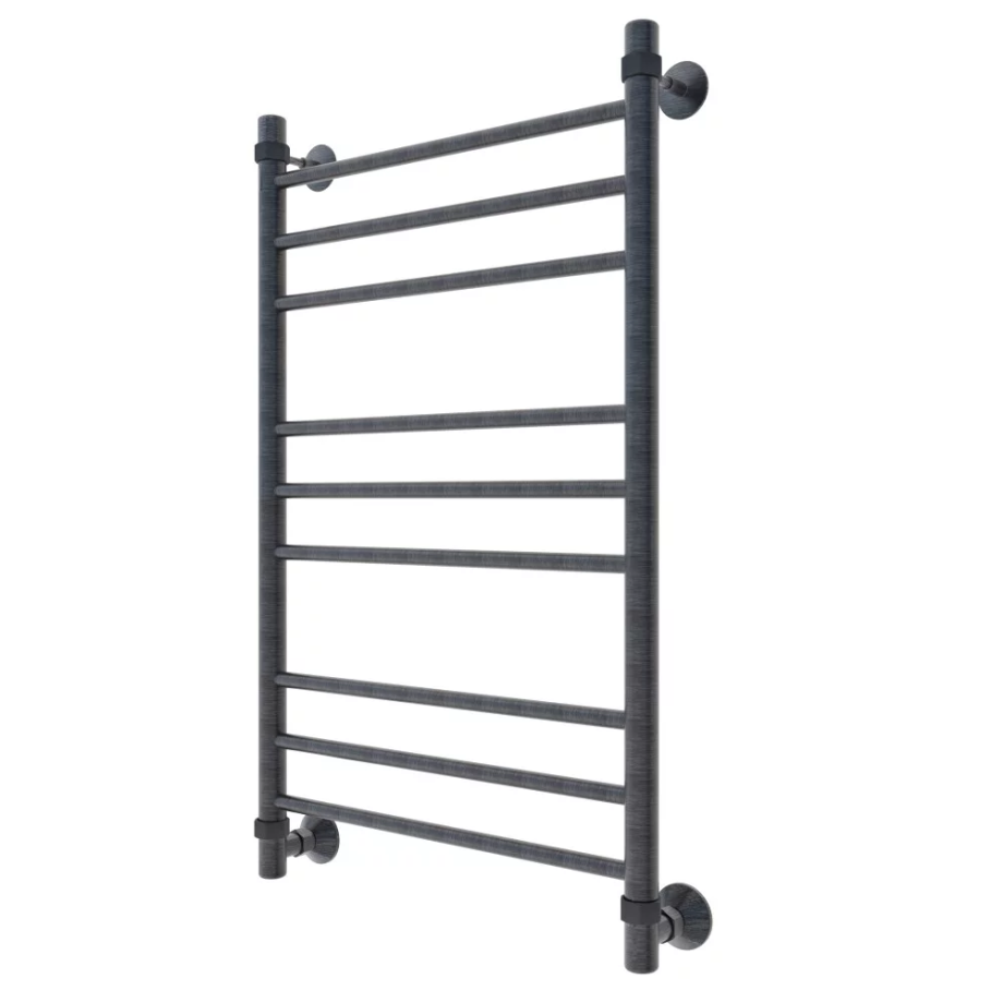 Полотенцесушитель водяной Veconi Voga, 50/80, графит