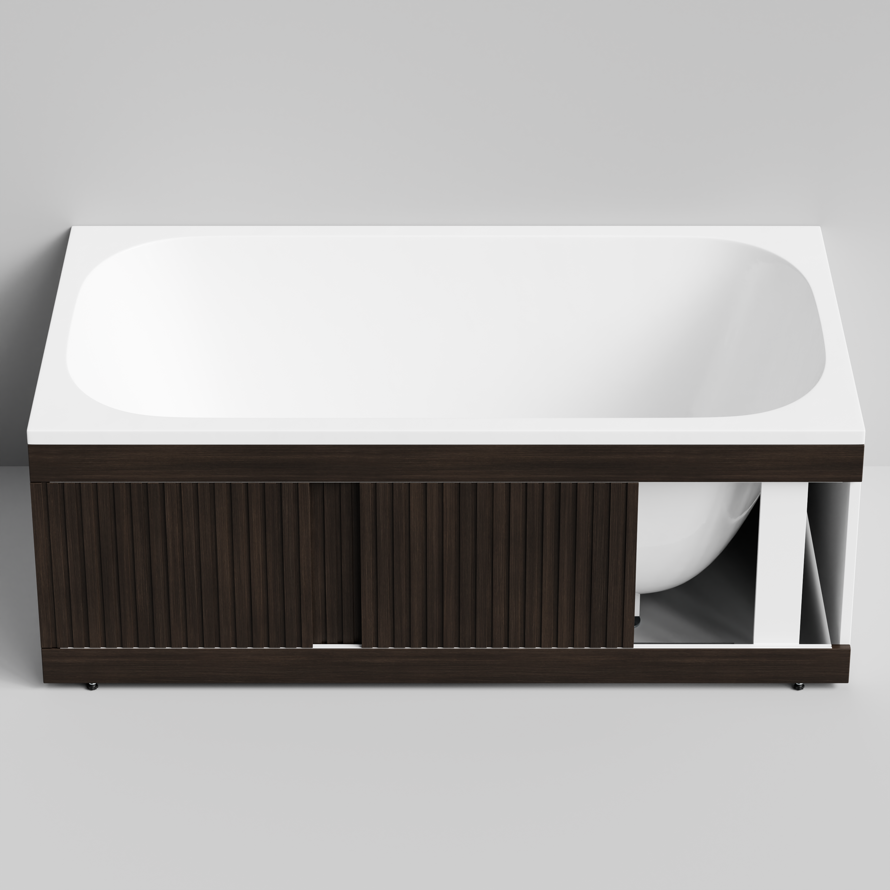 Экран под ванну Vod-ok Тач 150 раздвижной Палисандр