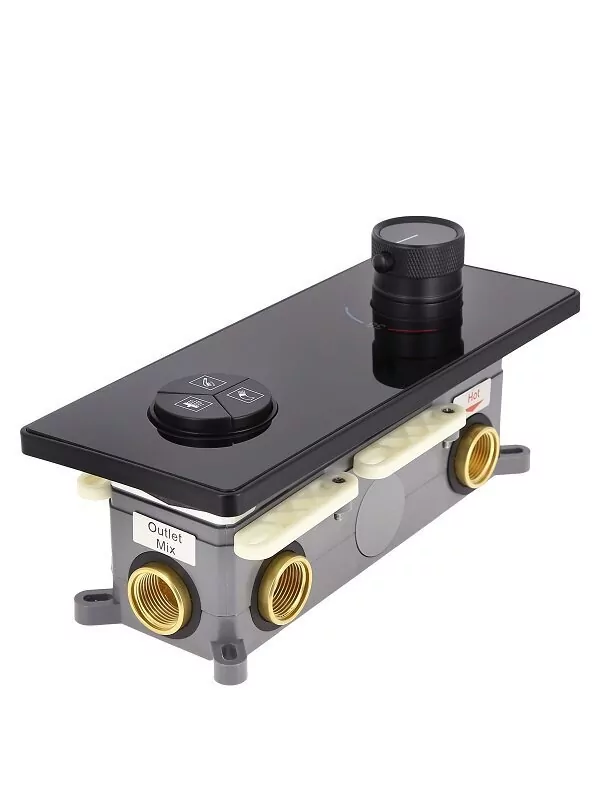 Душевой комплект ALMAes Ebro TVZ-8801 черный матовый