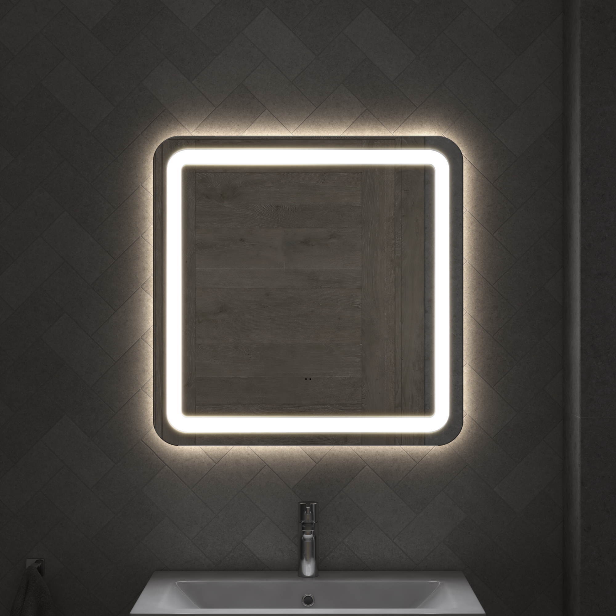 Зеркало Vigo Jess Classic 700 свет, сенсор