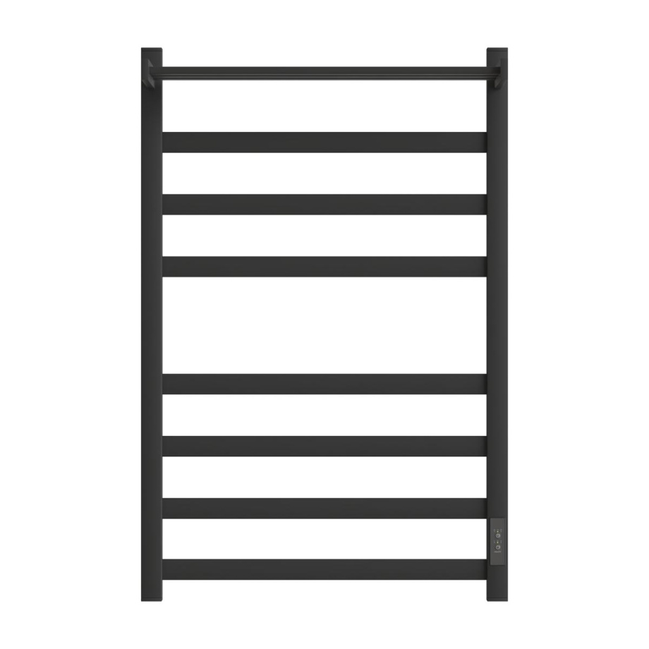 Полотенцесушитель электрический APEXTERMO Terra TR01185BM 800x500 с полкой, черный матовый