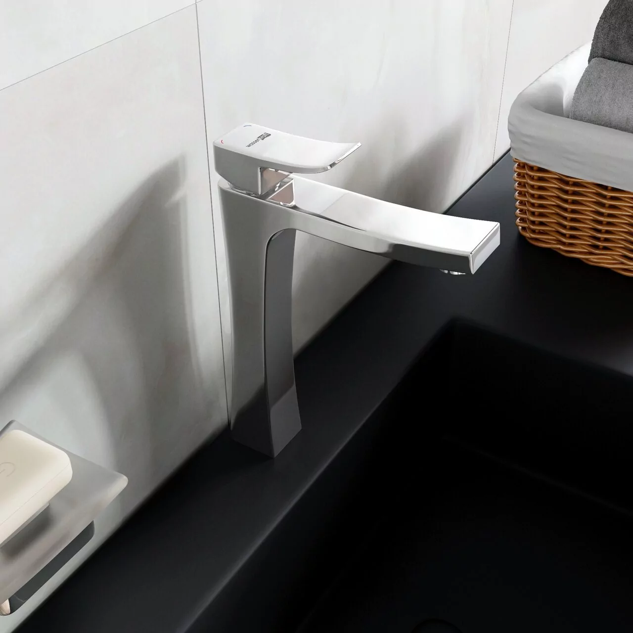 Смеситель для раковины WasserKraft Aller 1063H хром