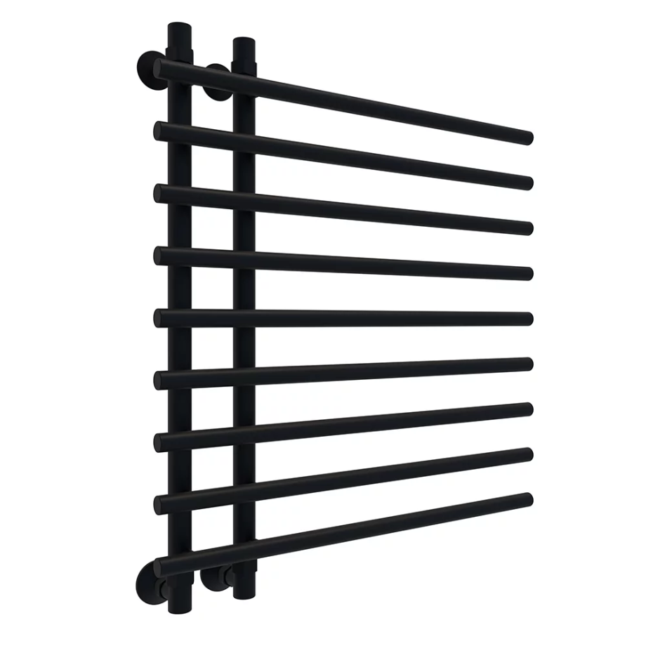 Полотенцесушитель водяной Veconi Tufo, 70/10/80, черный