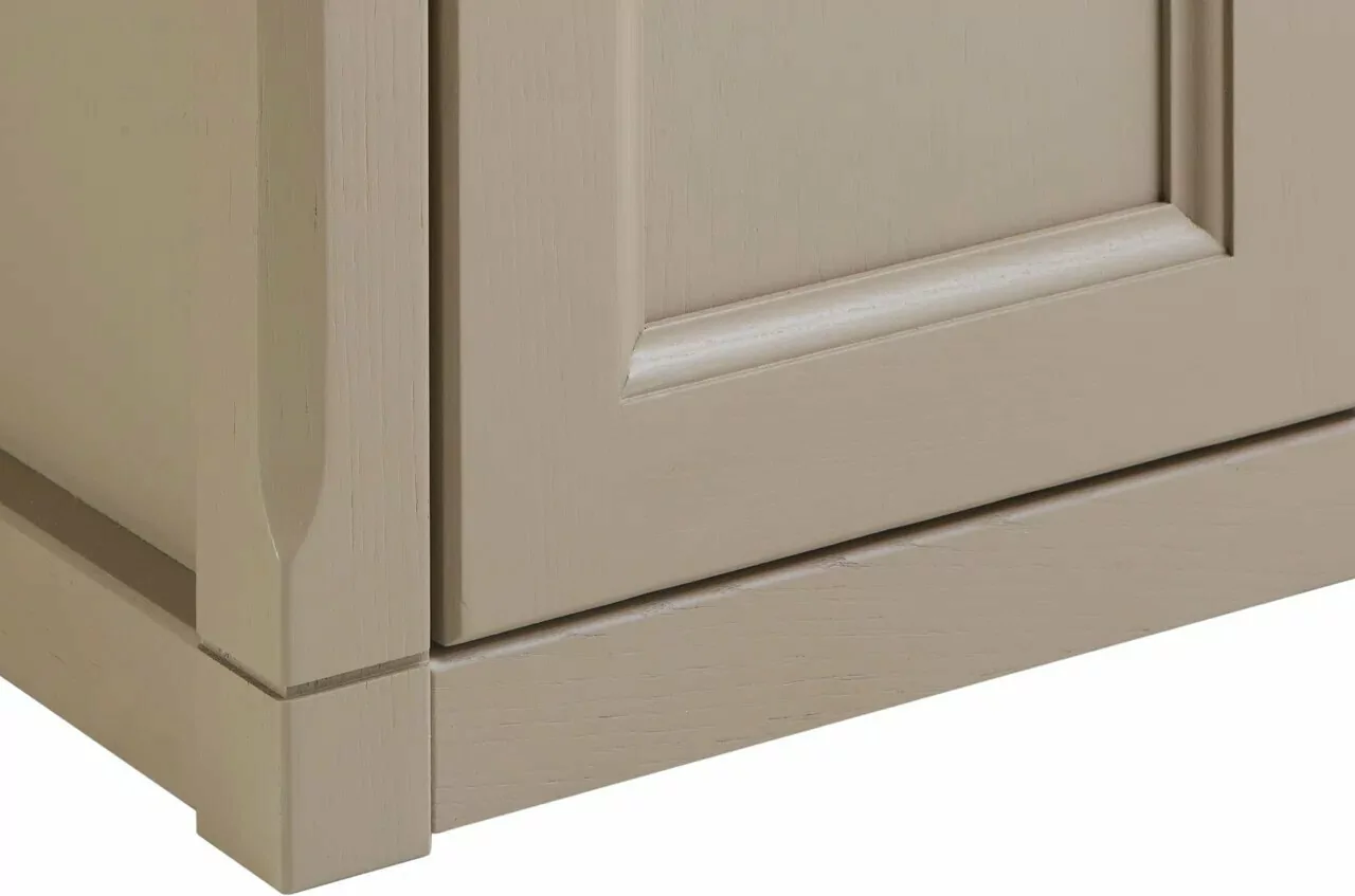 Тумба с раковиной ASB Woodline Толедо 105 подвесная, капучино