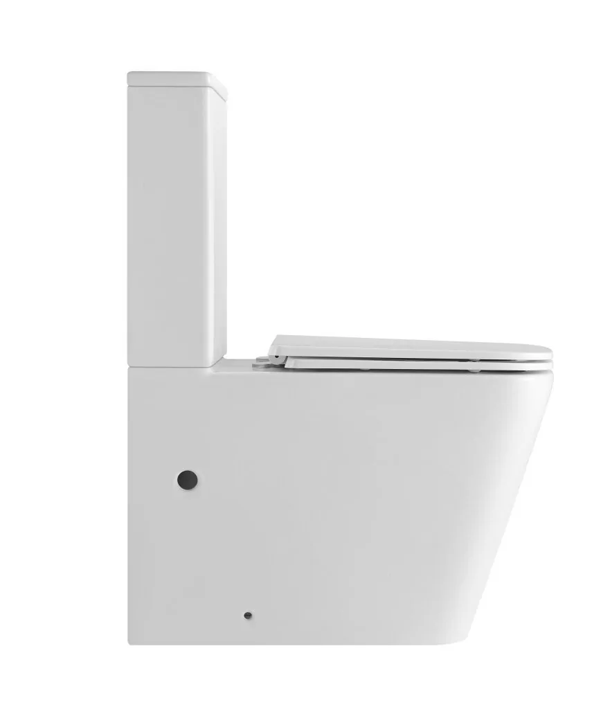 Унитаз Iberica Blanca Toledo Alto IB.TLA.121.1B1 напольный, безободковый, белый