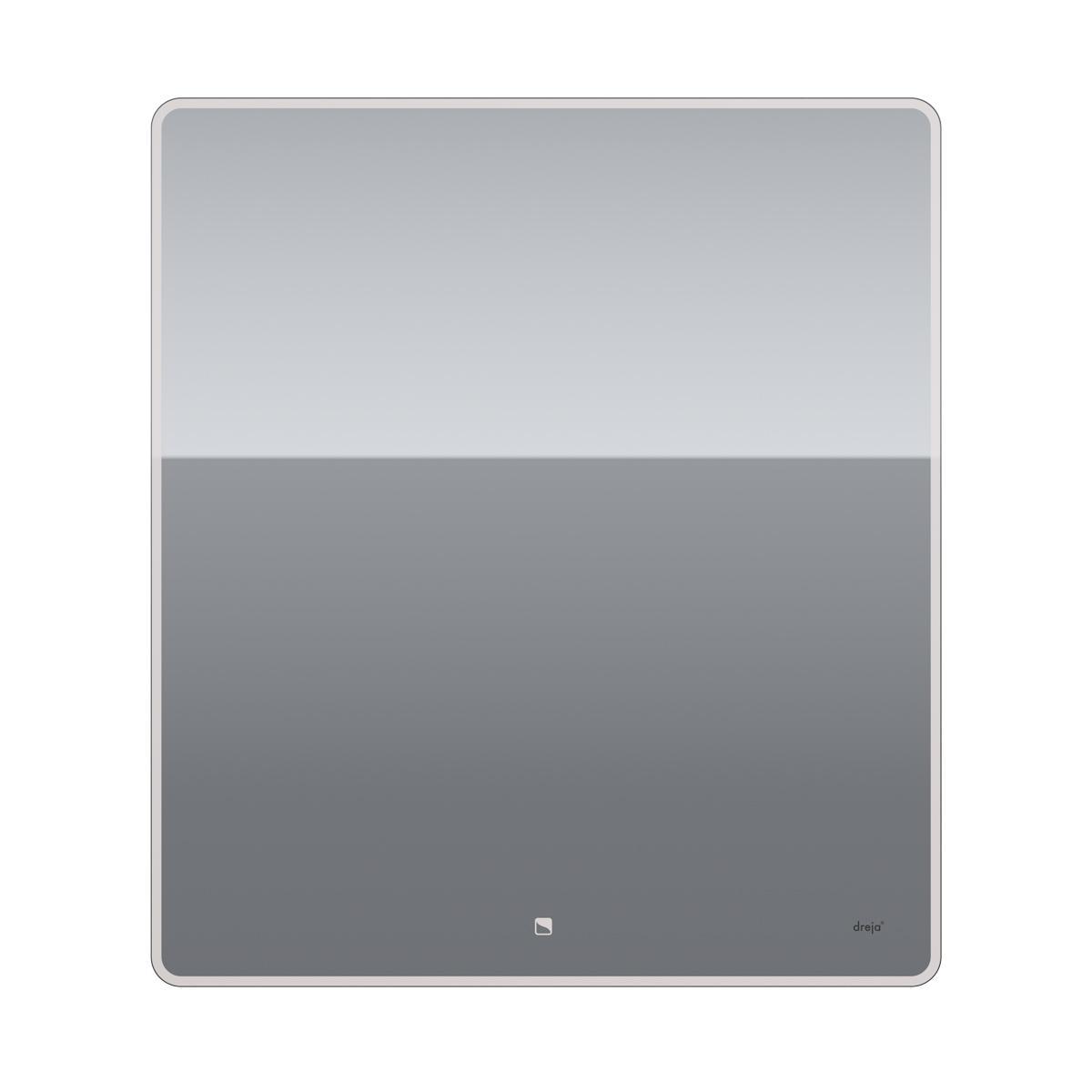 Зеркало Dreja Point 80x90 см, белый