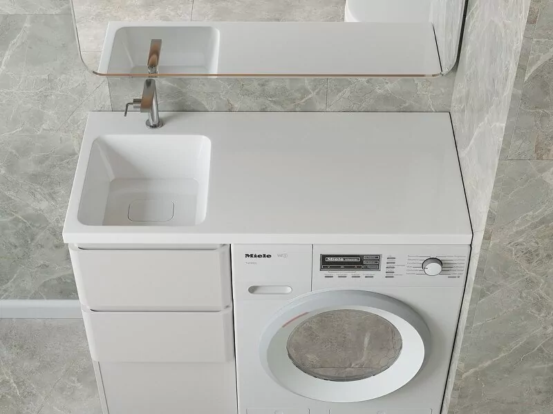 Раковина Madera Kamilla 100 L белая