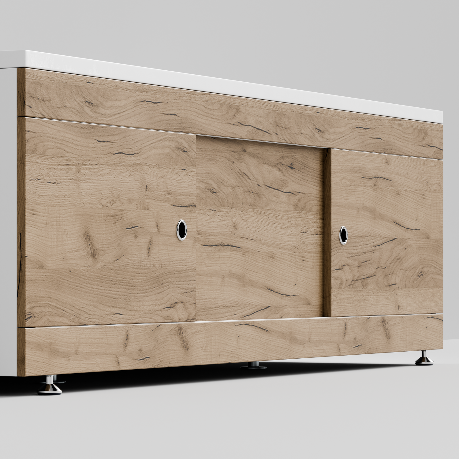 Экран под ванну Vod-ok Купе 180 раздвижной Дуб Тортуга