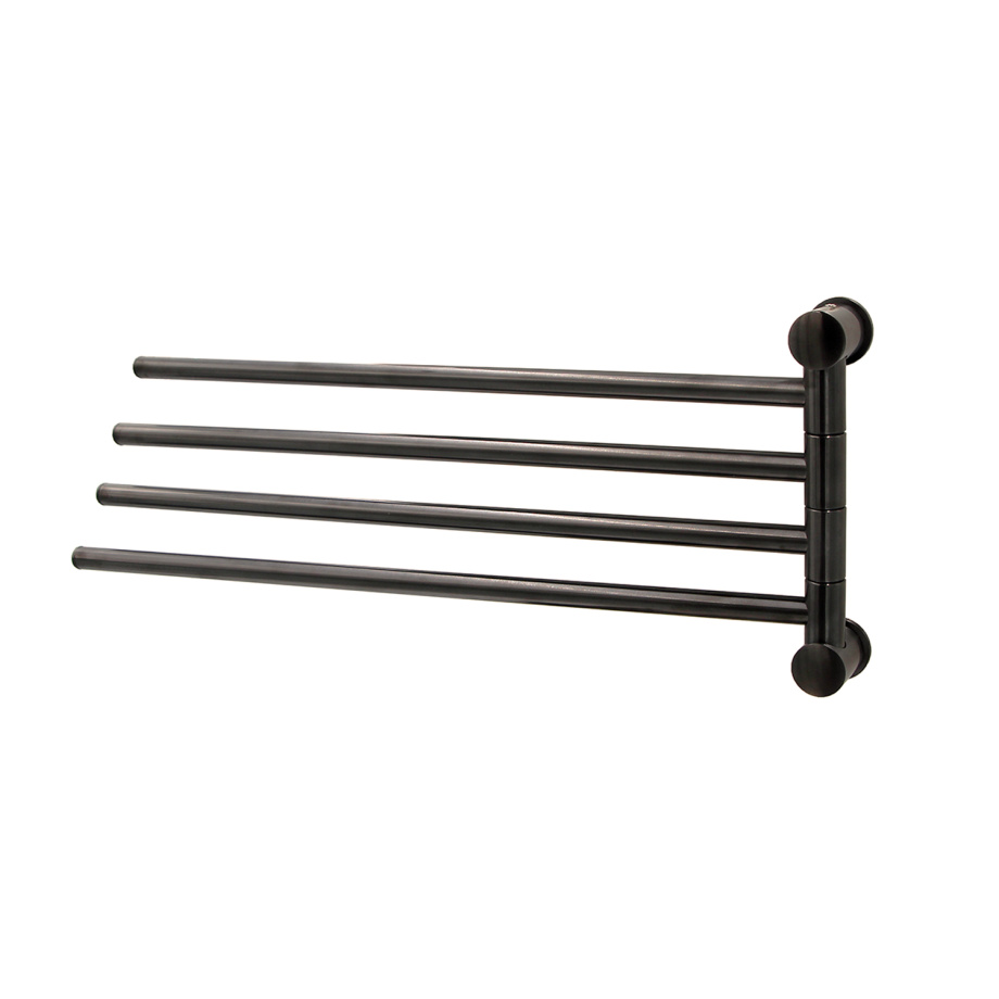 Полотенцедержатель WasserKRAFT K-1034GUN METAL оружейная сталь