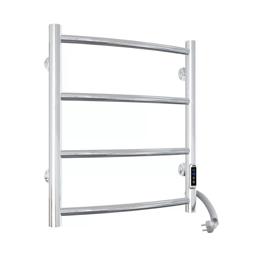 Полотенцесушитель электрический Laris Классик П4 400х500 с терморегулятором, правый, хром