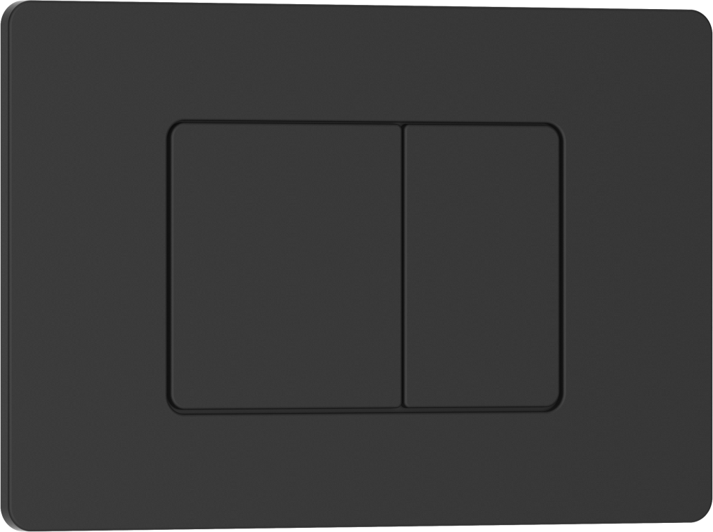 Комплект 2в1 IBERICA BLANCA инсталляция SILENCIO MINI, кнопка смыва INOX-C черный матовый (IB.001M.112)