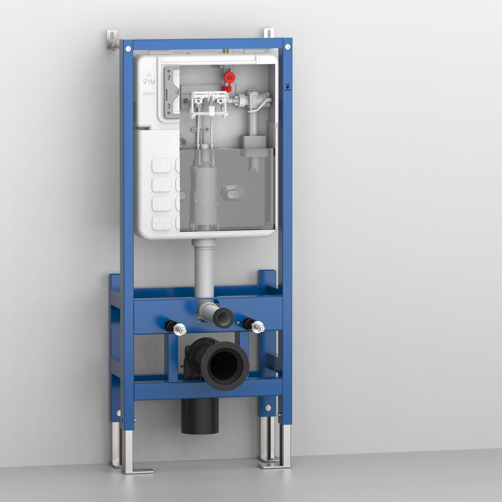 Инсталляция для подвесного унитаза IBERICA BLANCA LIBERO свободностоящая
