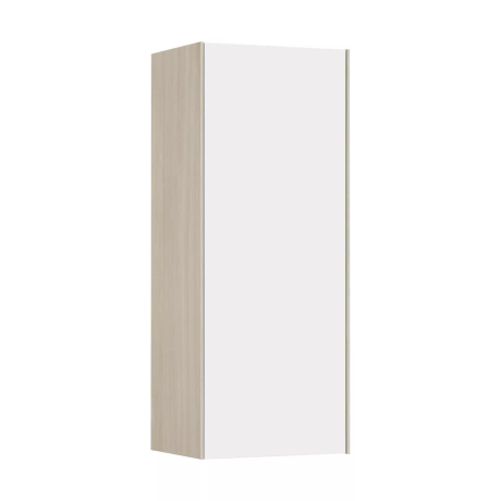 Шкаф навесной Aquaton Асти 40 L/R, белый/ясень шимо