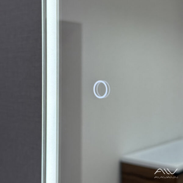 Зеркало-шкаф Alavann Lana 50 свет, холодный, белый