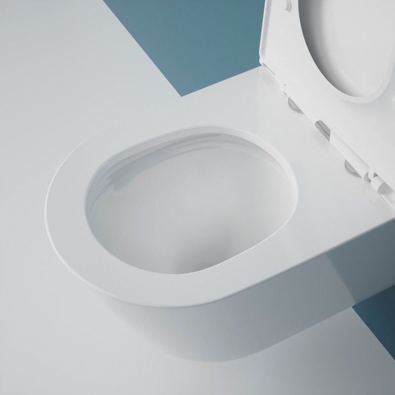 Унитаз подвесной Esbano CLAVEL-53T (White)   530x360x360 от магазина Vanna-Vanna.ru!