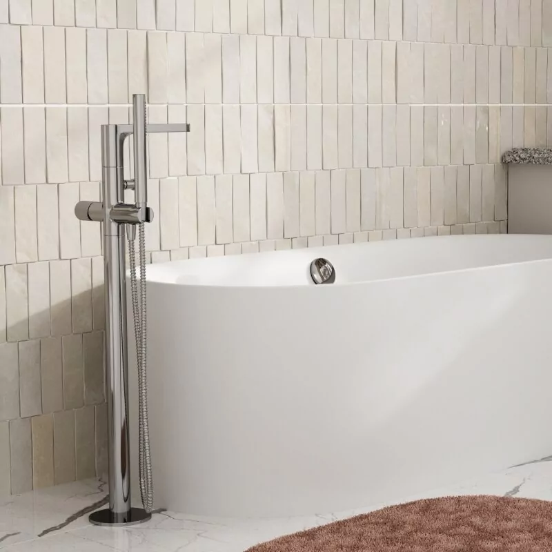 Смеситель для ванны WasserKraft Mosel 4621 хром