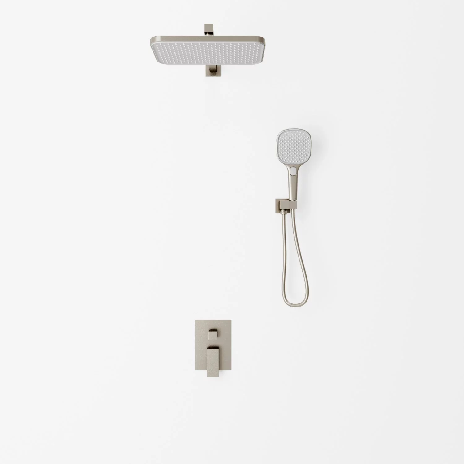 Встраиваемая душевая система Veconi AVELLA AV-410-GR-C4, Графит брашинг