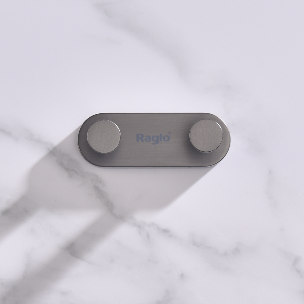 Крючок Raglo R300.052.09, графит от магазина Vanna-Vanna.ru!