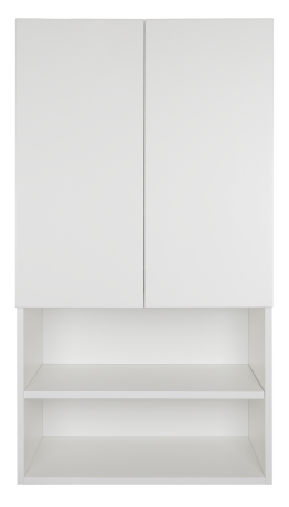 Шкаф навесной Misty Амур 60 белый