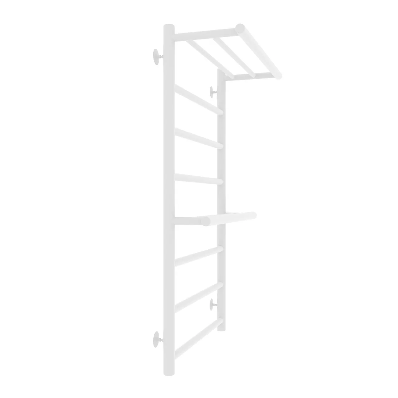 Полотенцесушитель водяной Laris Лавина П9 500х800 с полкой, белый матовый