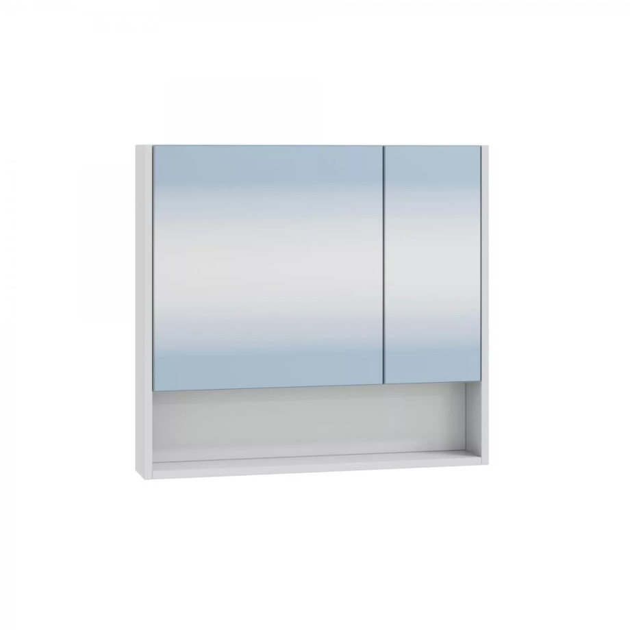 Зеркало-шкаф Санта Сити 70 белый