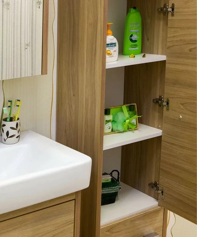 Пенал Sanflor Ларго 40 L напольный, вяз швейцарский