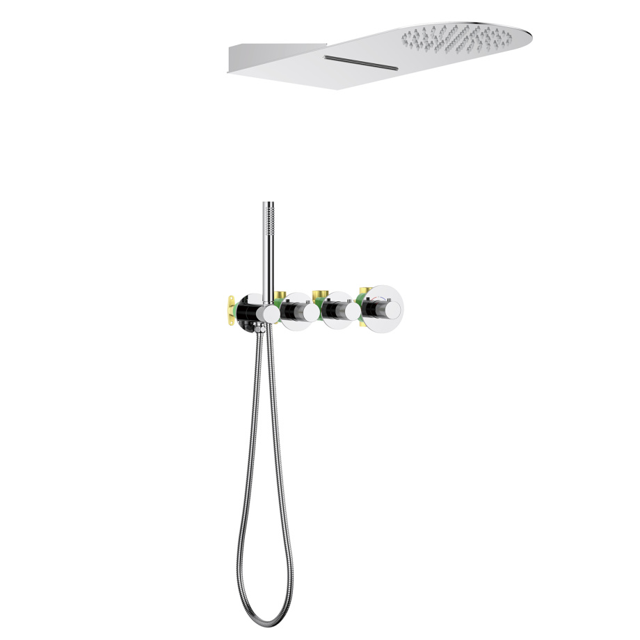 Душевая система встроенная с термостатом Timo Saona SX-2350/00SM хром