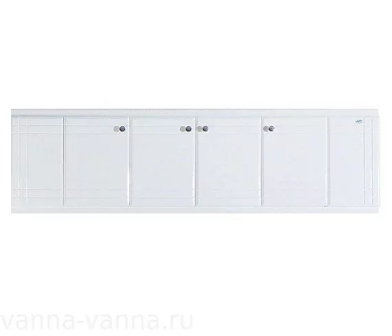 Экран под ванну Bellezza 180 распашной белый Экран под ванну Bellezza 180 распашной белый