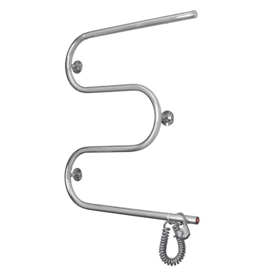 Полотенцесушитель электрический Domoterm 107-25 60х50 R правый, хром