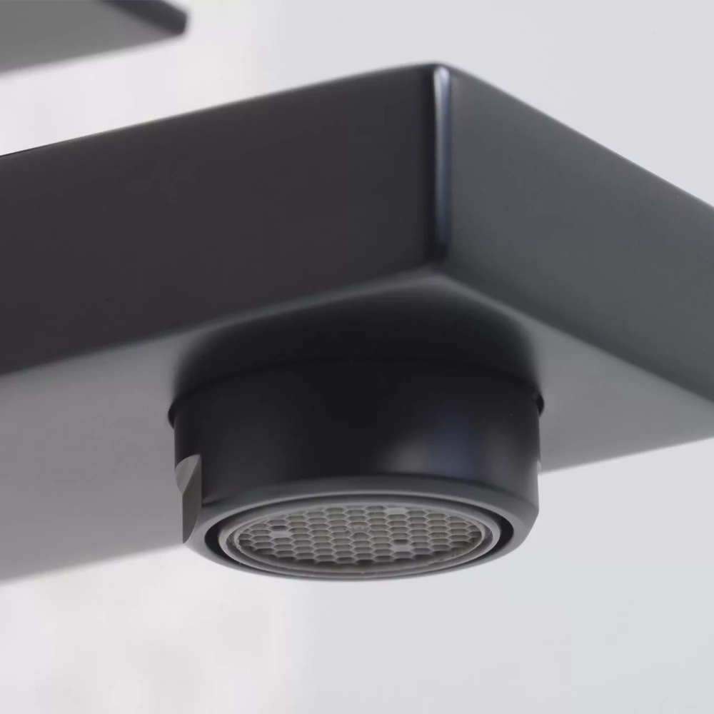 Смеситель для раковины WasserKraft Abens 2003 черный Soft-touch от магазина Vanna-Vanna.ru!
