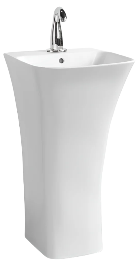 Раковина SantiLine SL-4016 напольная, белая