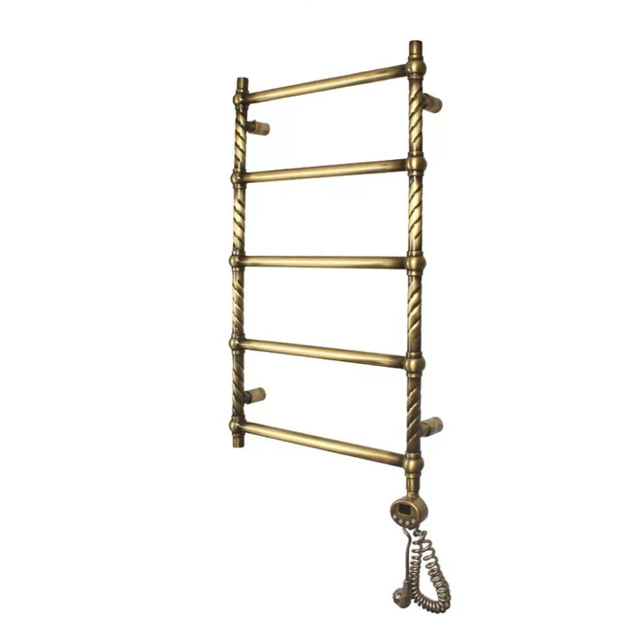 Полотенцесушитель электрический Domoterm Винтаж П5 500х950 ER правый, античная бронза