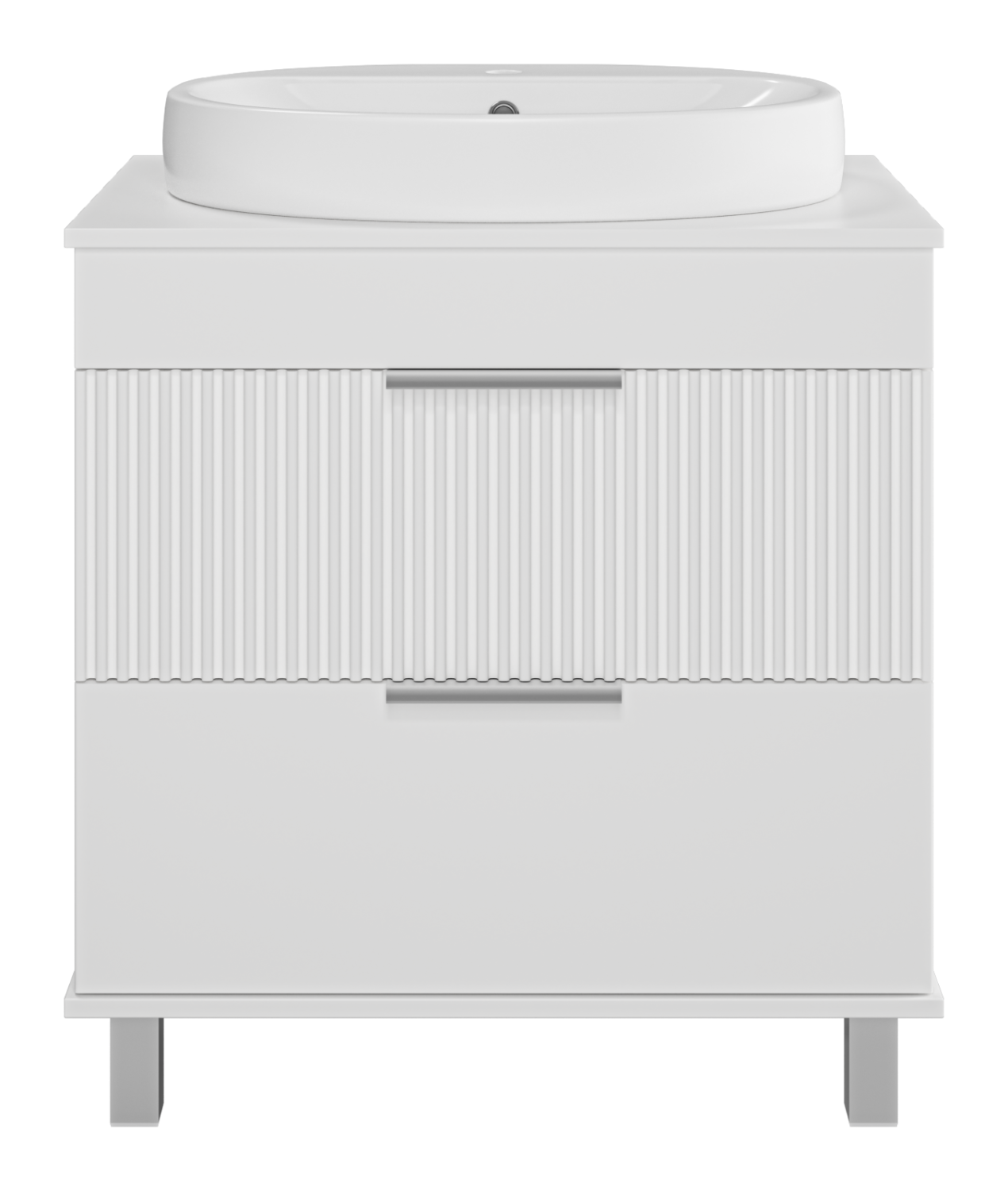 Тумба с раковиной Brevita Enfida 70, белый