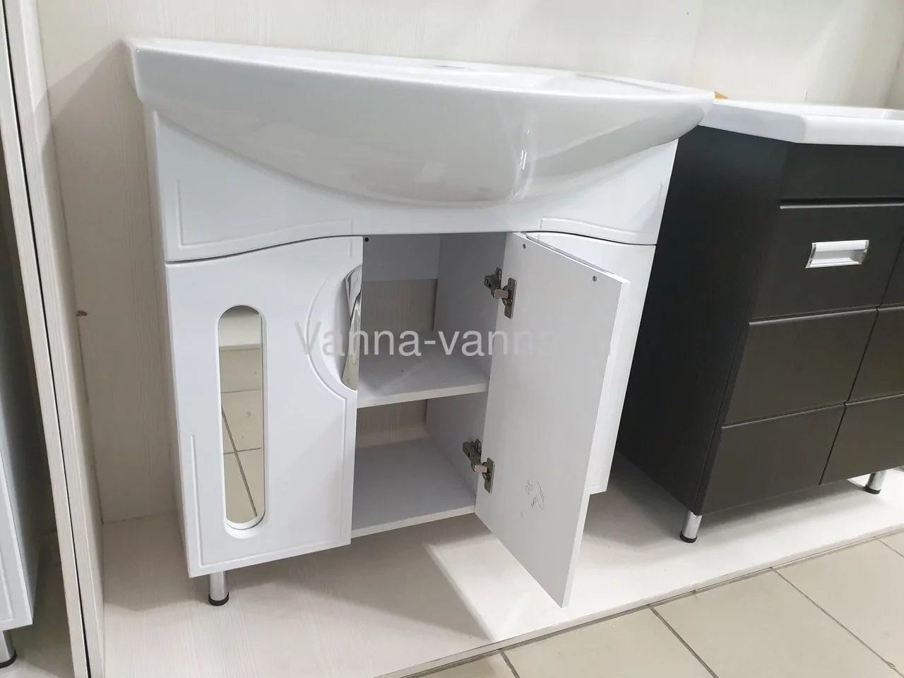 Тумба с раковиной Francesca Инфинити 90 напольная