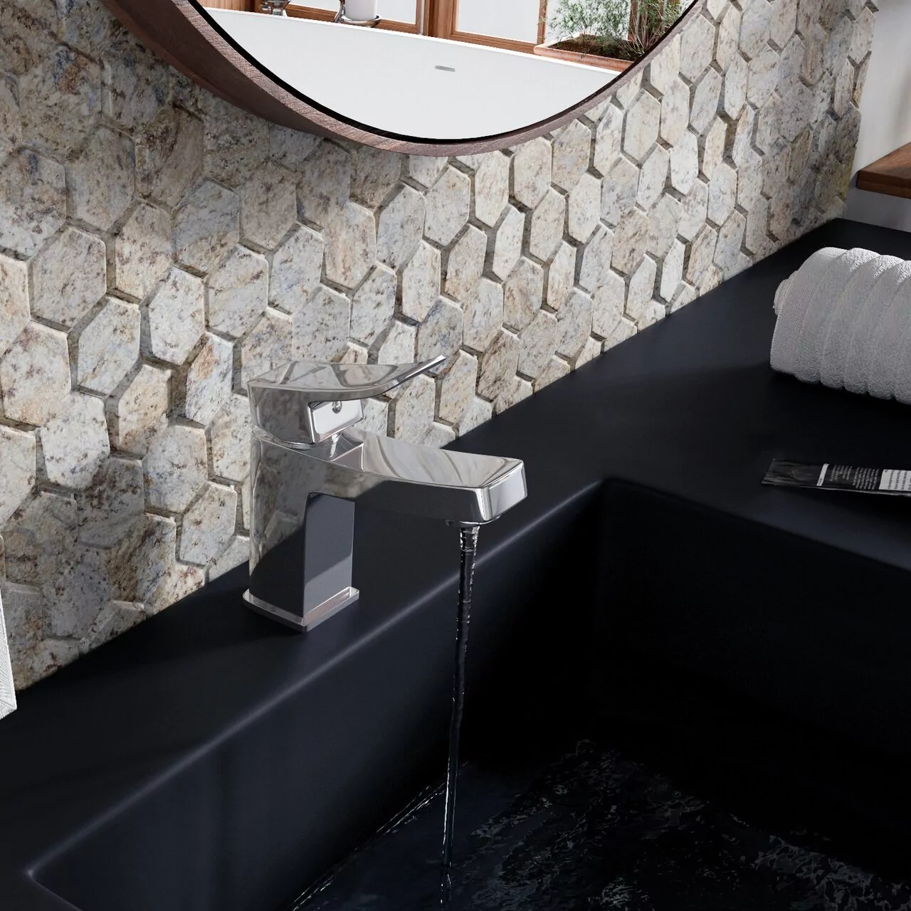 Смеситель для раковины WasserKraft Aller 1063 хром