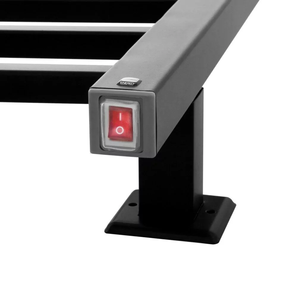 Полотенцесушитель электрический Energy Grand P 1000x400 черный матовый