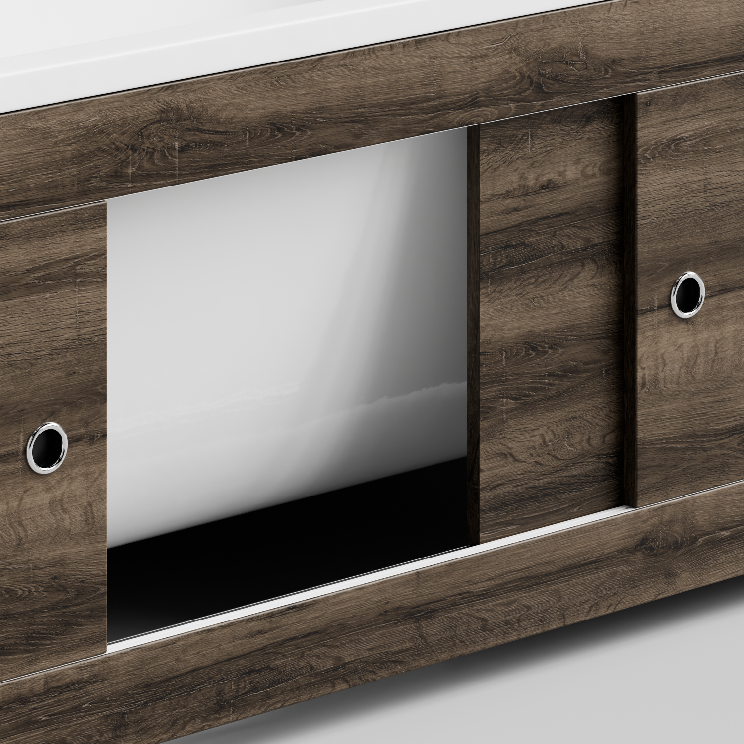 Экран под ванну Vod-ok Купе 170 раздвижной Дуб крымский коричневый